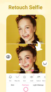 Câmera de Beleza-Câmera Selfie screenshot 5