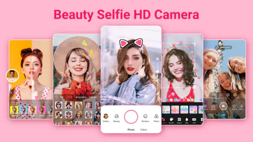 Câmera de beleza-selfie,filtro screenshot 1