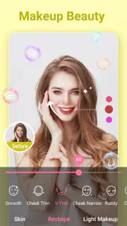 Câmera de beleza-selfie,filtro screenshot 3