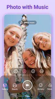Câmera de beleza-selfie,filtro screenshot 6