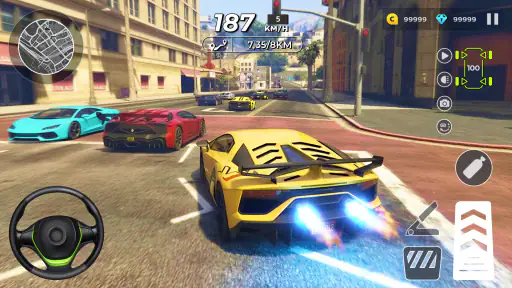 Car Driving Open World Game 3D screenshot 4