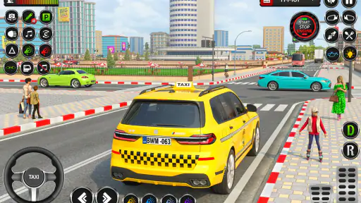 Car Driving Taxi Simulator screenshot 6