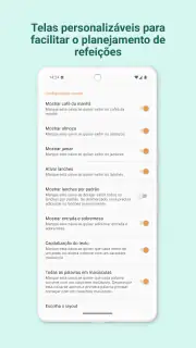 Cardápio Semanal -Menu Planner screenshot 6