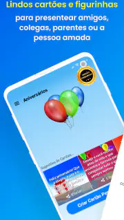 Cartão Mensagem de Aniversário screenshot 2