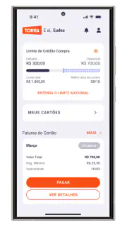 Cartão Torra screenshot 5