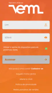 Cartão VEM screenshot 1