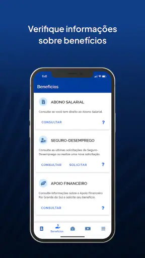 Carteira de Trabalho Digital screenshot