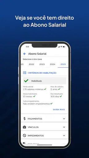 Carteira de Trabalho Digital screenshot