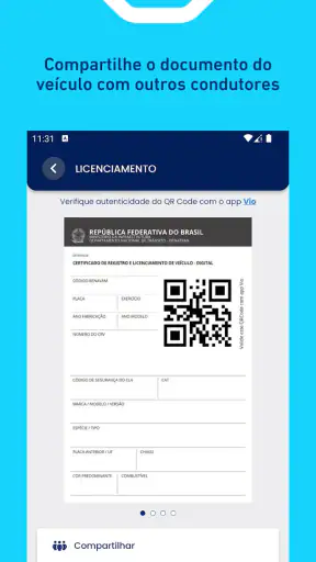 Carteira Digital de Trânsito screenshot