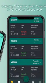 Carteira FII screenshot 2