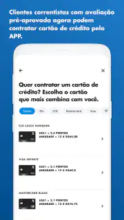 Cartões CAIXA screenshot 2