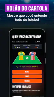 Cartola: Jogo do Brasileirão screenshot 5