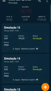 Casa das Apostas - Simulações screenshot 1