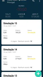 Casa das Apostas - Simulações screenshot 3