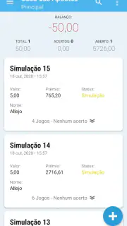 Casa das Apostas - Simulações screenshot 4