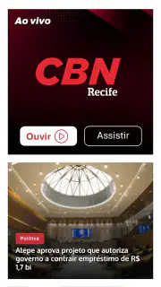 CBN Recife - 105,7 FM screenshot 1