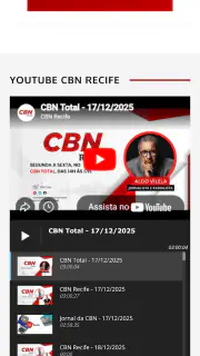 CBN Recife - 105,7 FM screenshot 5