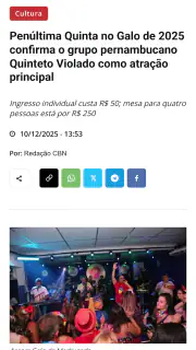 CBN Recife - 105,7 FM screenshot 7
