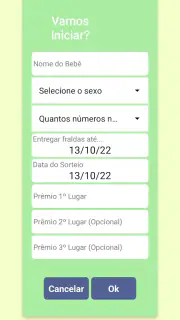 Chá Rifa: chá rifa de fraldas screenshot 7
