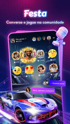 Chamet - Chat e Festa ao Vivo screenshot