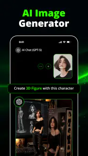 Chat IA & Criador de Fotos App screenshot 2