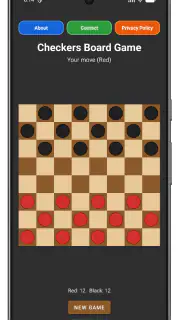Checkers Board Game screenshot 3