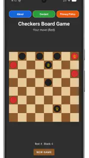 Checkers Board Game screenshot 8
