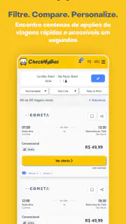 CheckMyBus: Passagem de ônibus screenshot 2