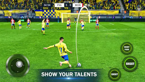 chute de estrela de futebol screenshot 7