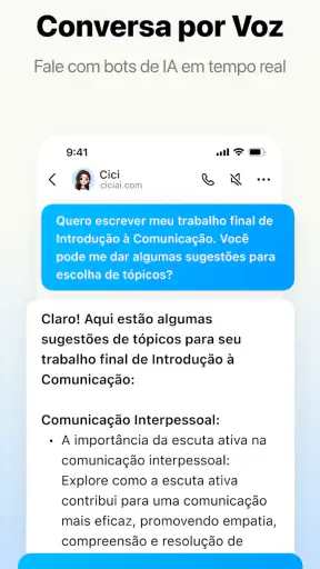 Cici: asistente IA inteligente screenshot