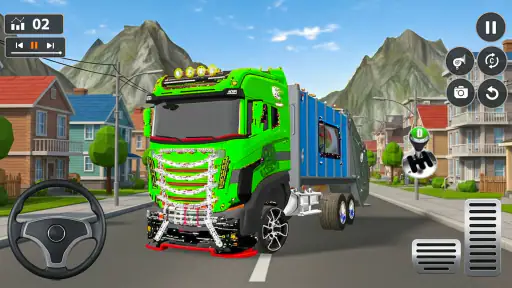 Caminhão de Lixo Simulator 3D screenshot 8