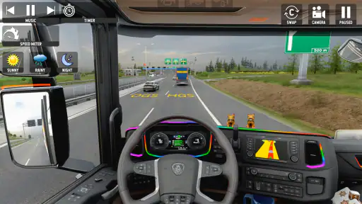 City Truck Driving: Truck Game screenshot 2