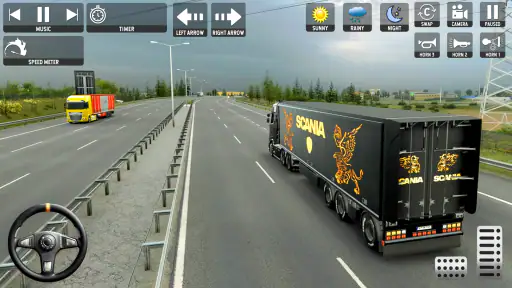 City Truck Driving: Truck Game screenshot 4