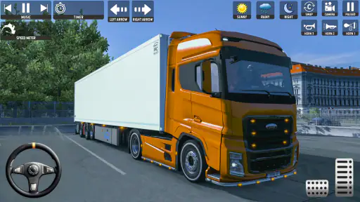 City Truck Driving: Truck Game screenshot 6