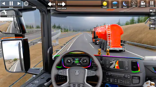 City Truck Driving: Truck Game screenshot 7