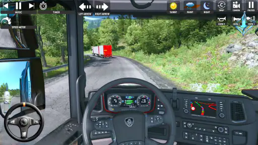 City Truck Driving: Truck Game screenshot 8
