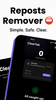 ClearTok: repost remover screenshot 5