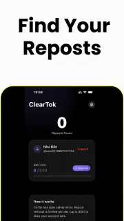 ClearTok: repost remover screenshot 6
