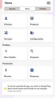 Cliente, Pedidos e Orçamentos screenshot 2
