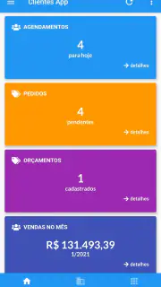 Clientes, Vendas e Orçamentos screenshot 2