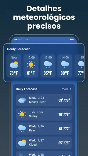 Clima em Tempo Real screenshot