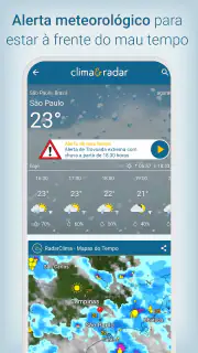 Clima&Radar: previsão do tempo screenshot 2