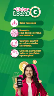 Clube Lojas G screenshot 1