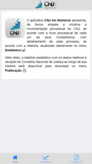 CNJ em Números screenshot 2