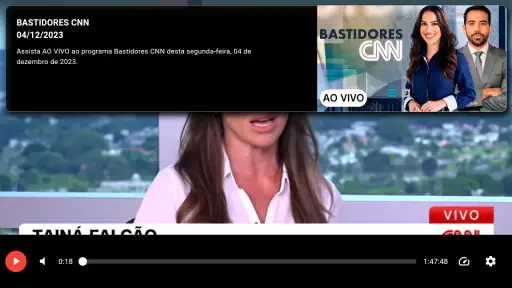 CNN Brasil Android TV screenshot 8
