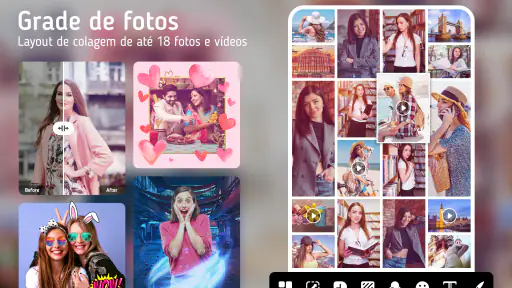 Colagem de fotos, Foto Grid screenshot 1