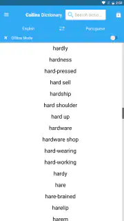 Collins Portuguese Dictionary screenshot 5