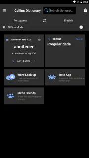Collins Portuguese Dictionary screenshot 8