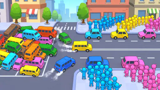 Color Car Jam: Ônibus screenshot 7