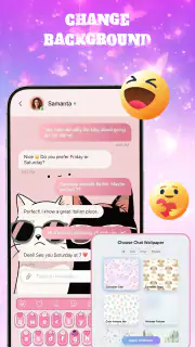 Color SMS: Custom Messenger screenshot 1